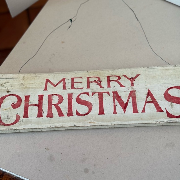 Wood Christmas banner - Picture 3 of 4